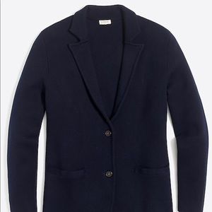 J.crew blazer-sweater sz large
